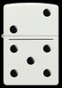 Zippo 46159 vžigalnik Dominos, White Matte